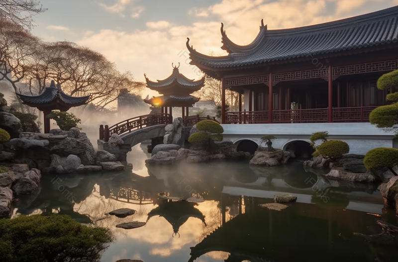 老式建筑物古典式阁楼花园实拍摄影图,高清,摄影图,摄影图片,图片大全,摄影图免费下载